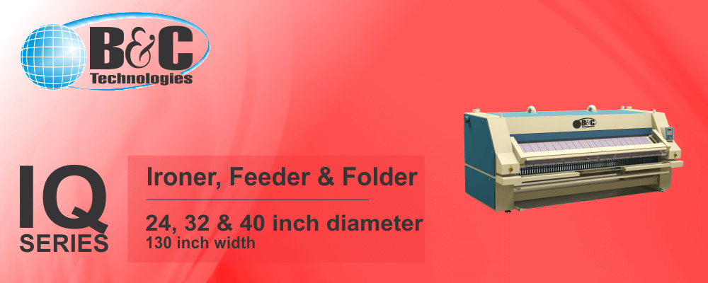 IQ Series Commercial Feeder-Ironer-Primary Folder